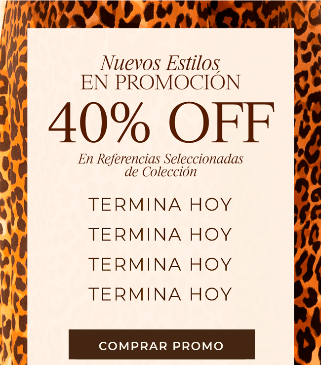 40% Off En Referencias Seleccionadas de Colección